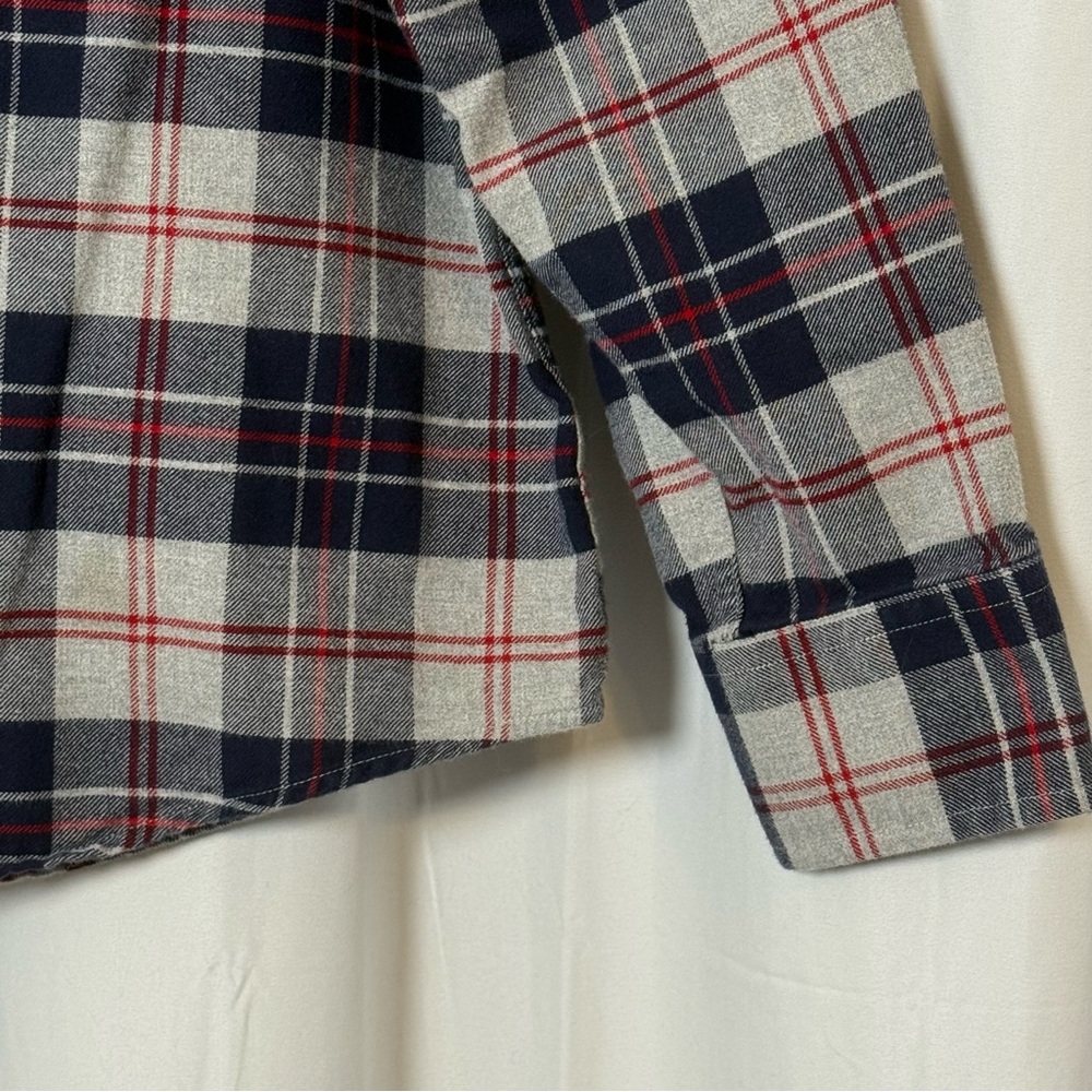 UNTUCKit Plaid Flannel Button Down Shirt Men’s XXL Slim Fit Cotton - Picture 6 of 11